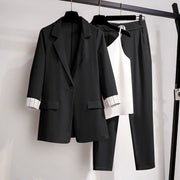 2-piece Jacket and Nine Split Pants