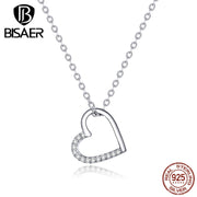 Sterling Silver Love Heart Necklaces