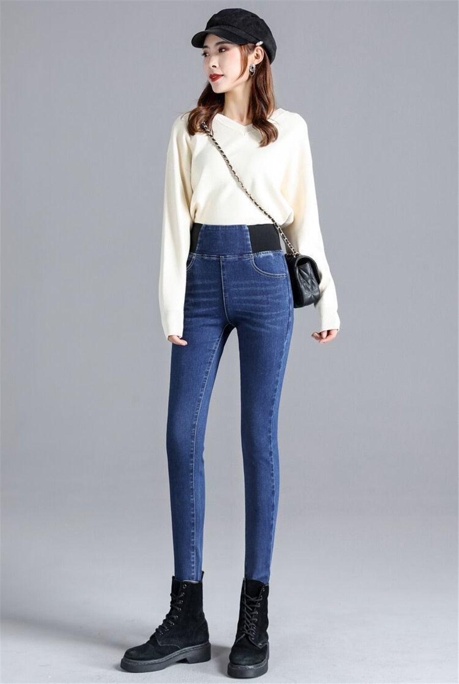 Skinny Pencil Pants