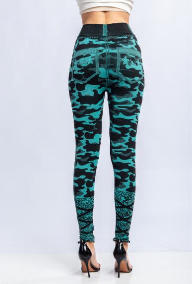 High Waist Camouflage Leggings