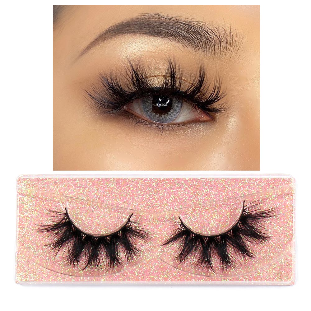 FOXESJI 3D Dramatic Mink Lashes