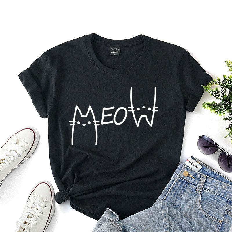 Funny Printed Cotton T-Shirts