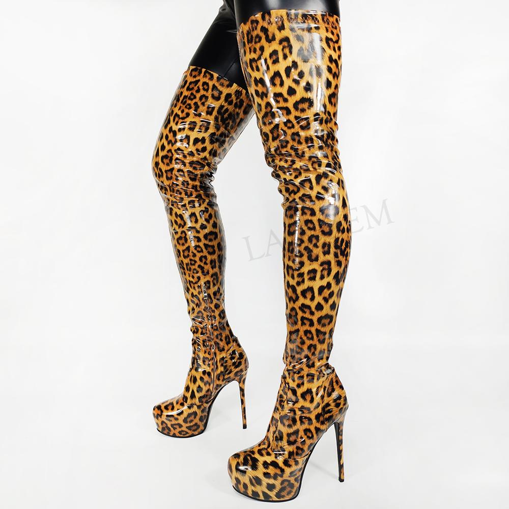 Cosplay Thigh High Stilettos Boots