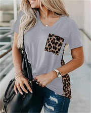 Leopard Print Tee Shirt