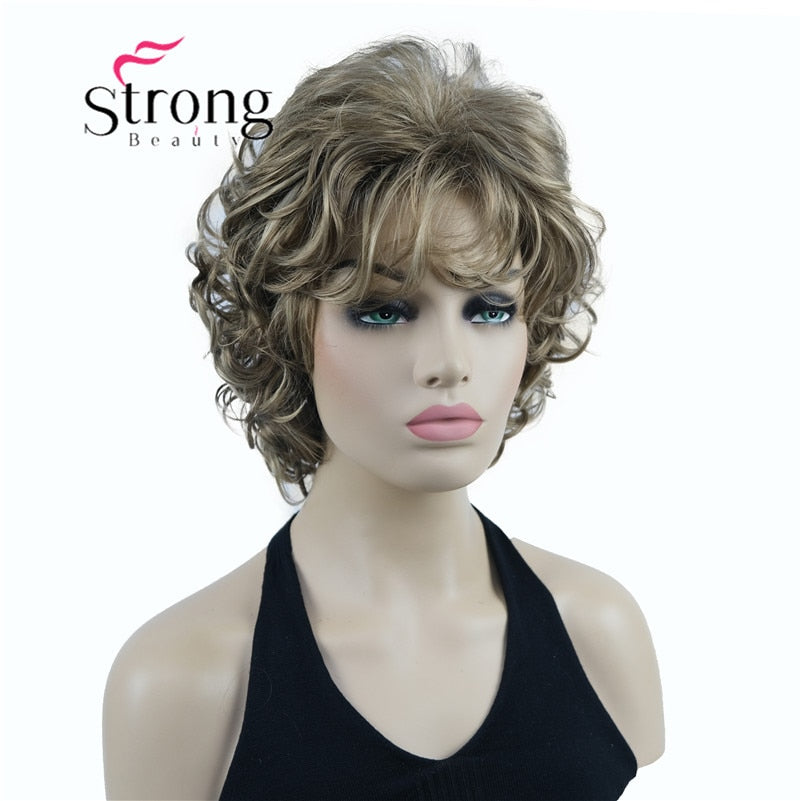 Strong Beauty Short Soft Full Synthetic Wigs