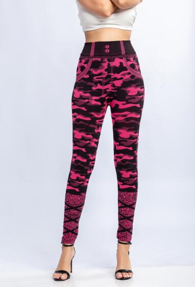 High Waist Camouflage Leggings