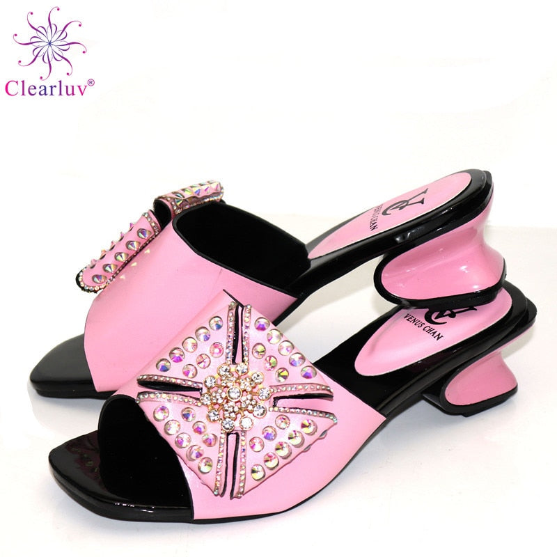 5cm Heel Decorative Sandal