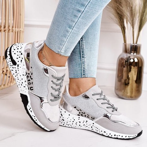 Leopard Print Sneakers