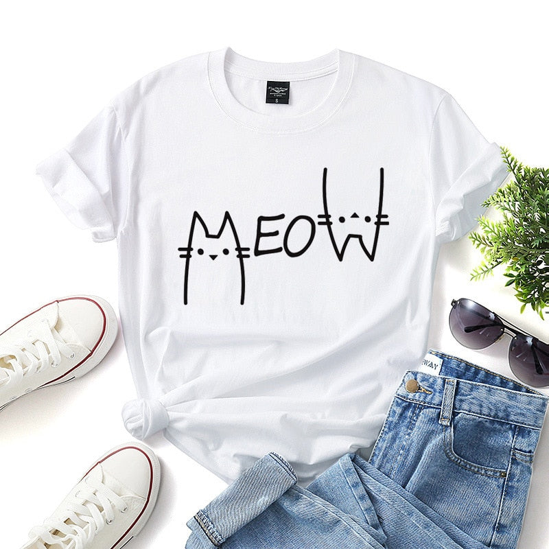 Funny Printed Cotton T-Shirts