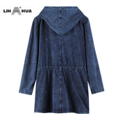 Denim Long Stretch Jacket