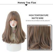 Long Wavy Synthetic Wigs Heat Resistant