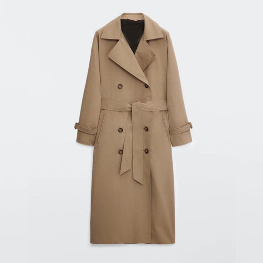 Double-Breasted Trench Coat