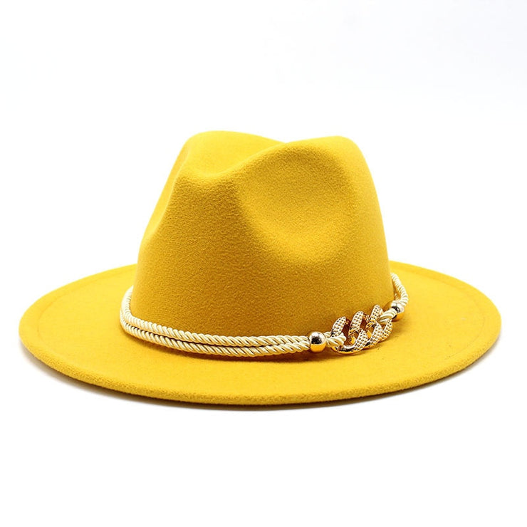 Men/ Women Wide Brim Fedoras