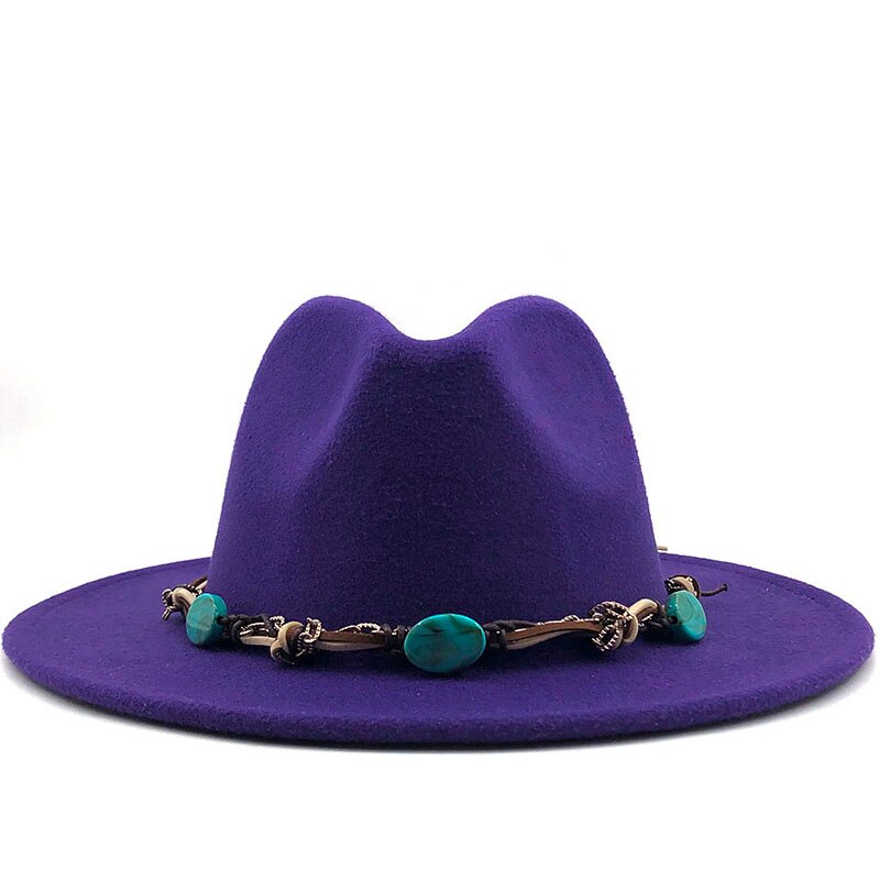 Wide Brim Jazz Fedora Hats