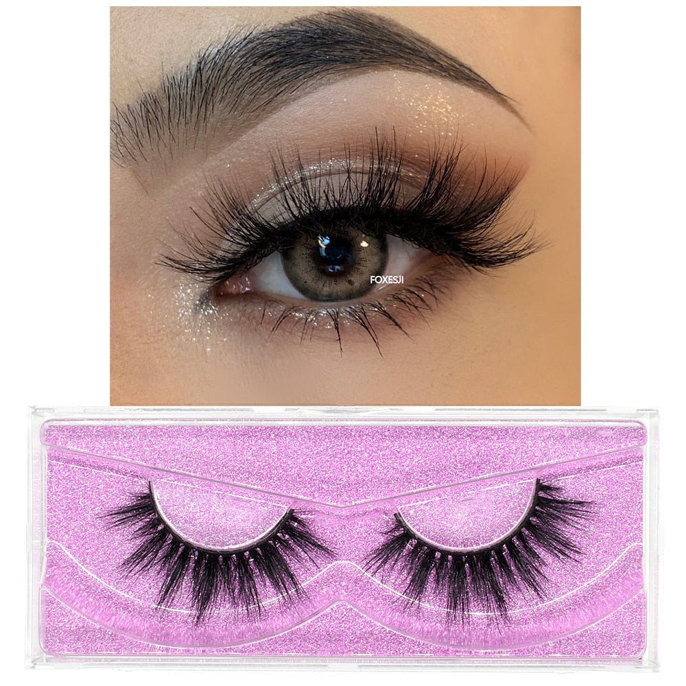 3D Mink Fluffy Thick Eyelashes