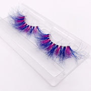 25mm 3D colorful mink lashes