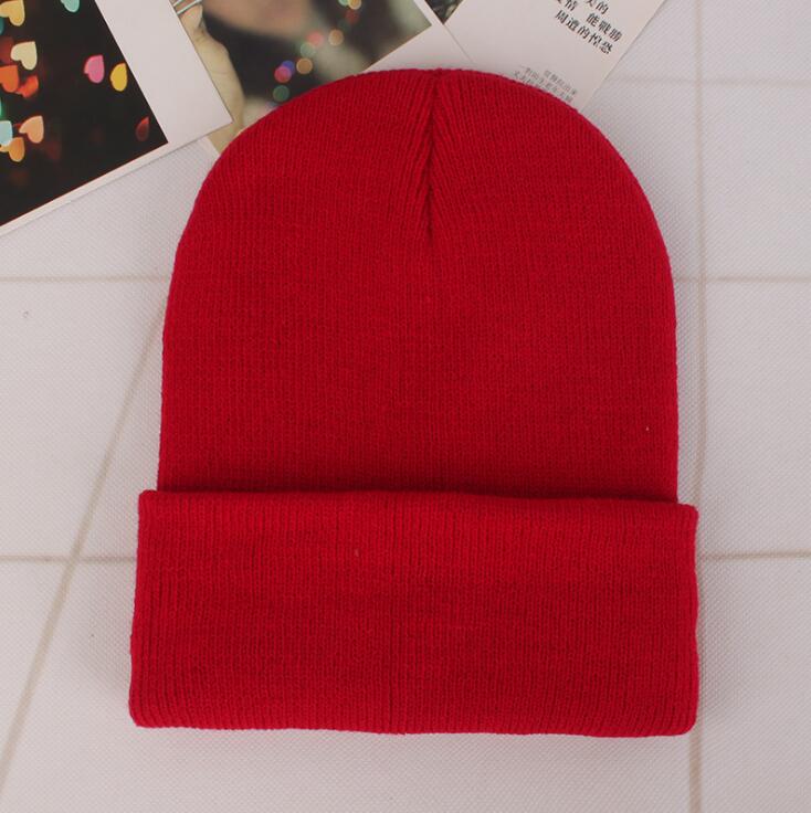 Solid Knitted Beanie