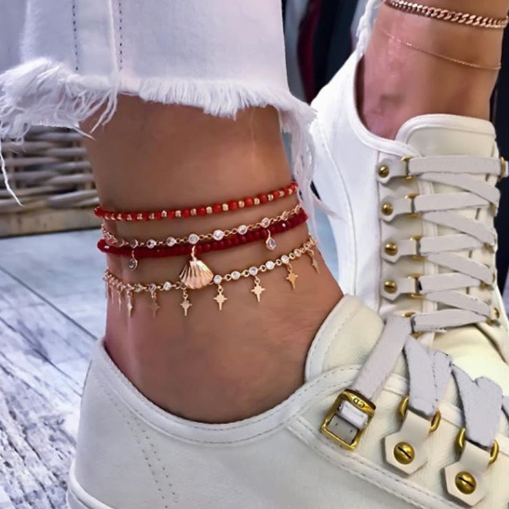 Boho Charm Ankle Bracelet