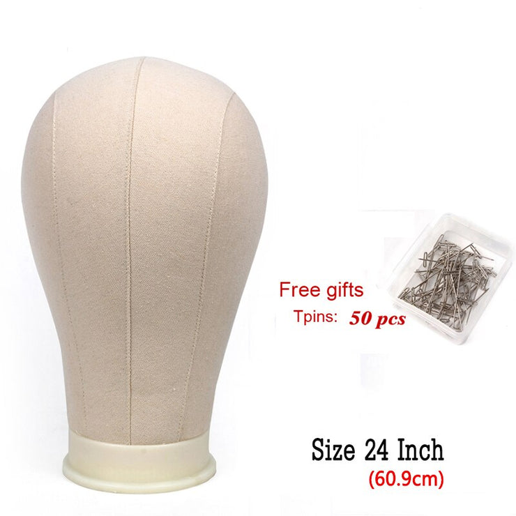 Mannequin Head Wig Holder T-Pins 21"-25"