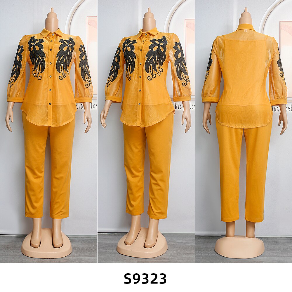 Office Lady 3pc Pants Suits