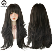 Long Wavy Synthetic Wigs Heat Resistant