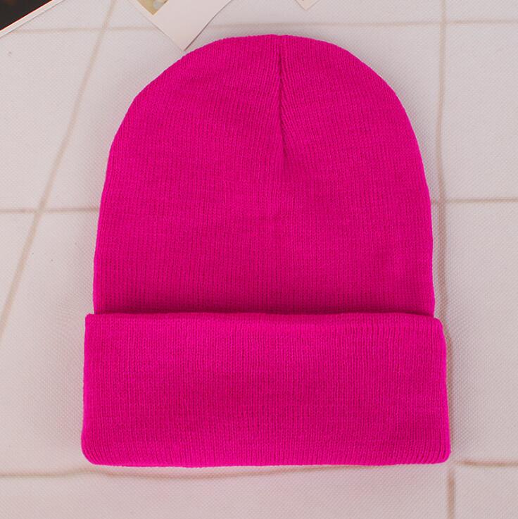 Solid Knitted Beanie