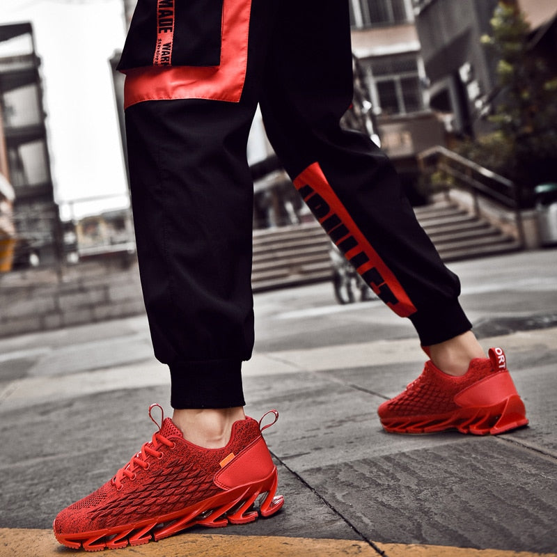 Non-Slip Breathable Mesh Running Shoes