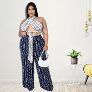 Two Piece Tube Top and Matching Pants