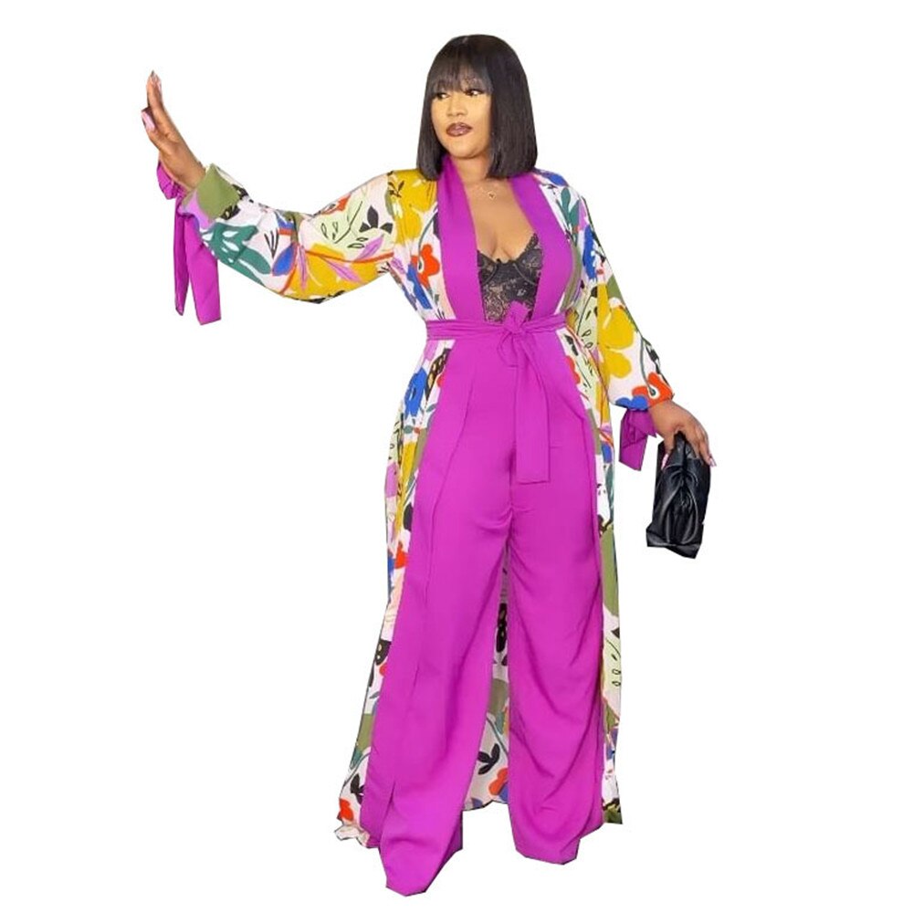 2pc set Long Dashiki Coat and Pants