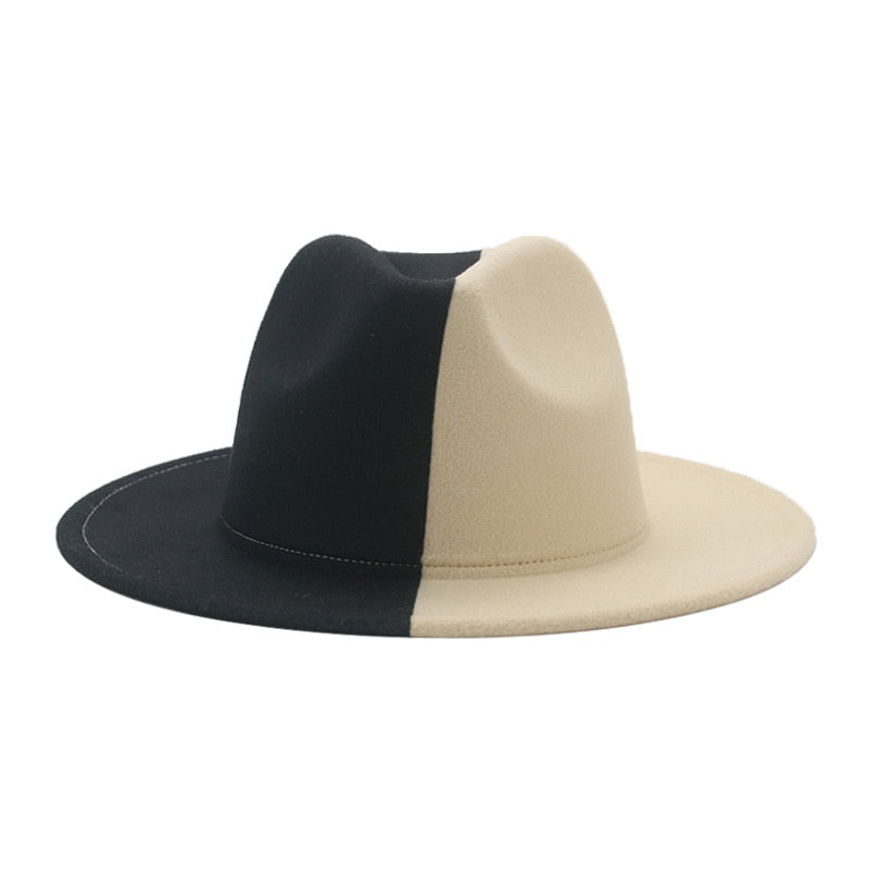 Men Gradient Color Luxury Fedoras