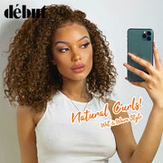 Kinky Curly Lace Front Pre-Plucked Hairline Wig