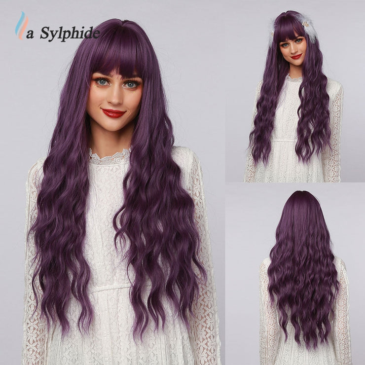 La Sylphide  Long Synthetic Wig Wave Heat Resistant