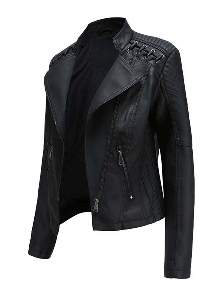 Long Sleeve Leather Jackets