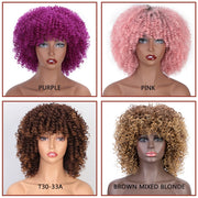 Short Synthetic Wigs for Black Women