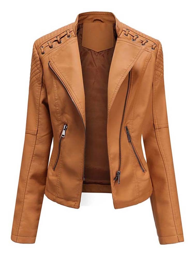 Long Sleeve Leather Jackets