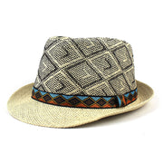 Unisex Plaid Fedoras Hats