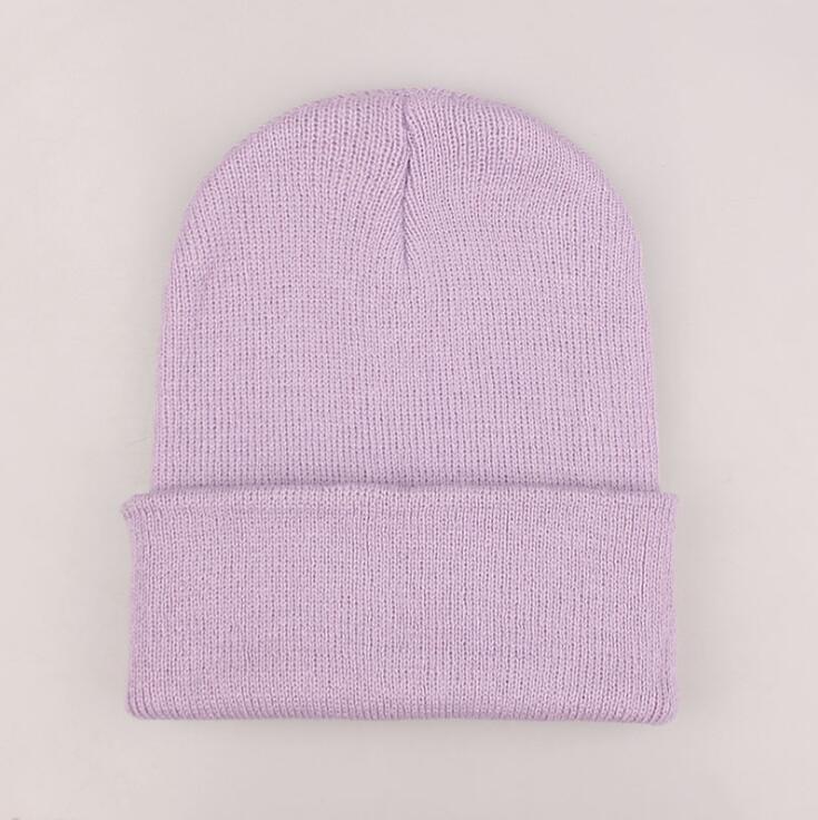 Solid Knitted Beanie