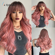 La Sylphide  Long Synthetic Wig Wave Heat Resistant