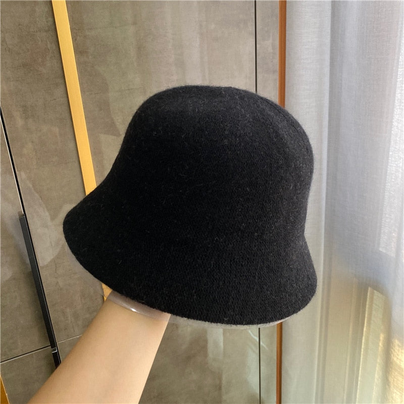 Girls Felt Wool Bucket Hats