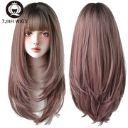 Long Wavy Synthetic Wigs Heat Resistant