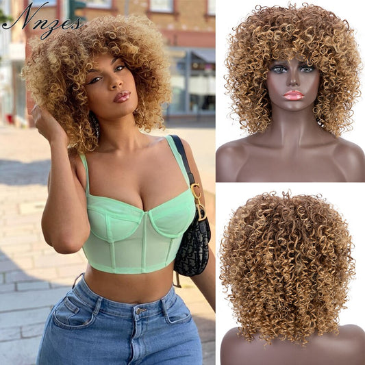 Short Synthetic Wigs for Black Women