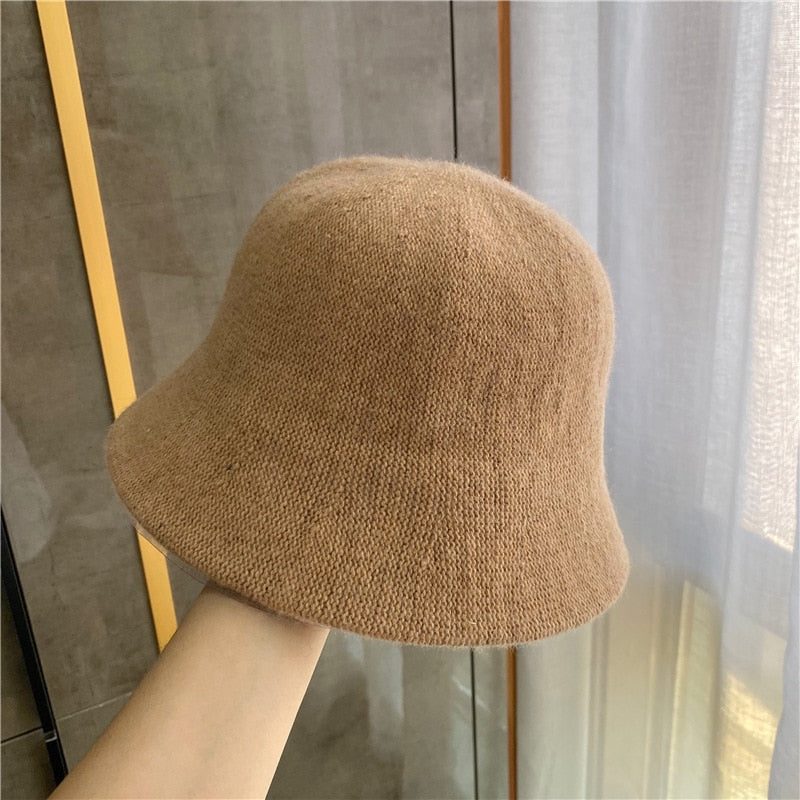 Girls Felt Wool Bucket Hats