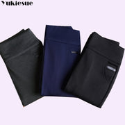 Velvet Elastic Waist Casual Pants