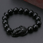 Obsidian Bead Bracelets