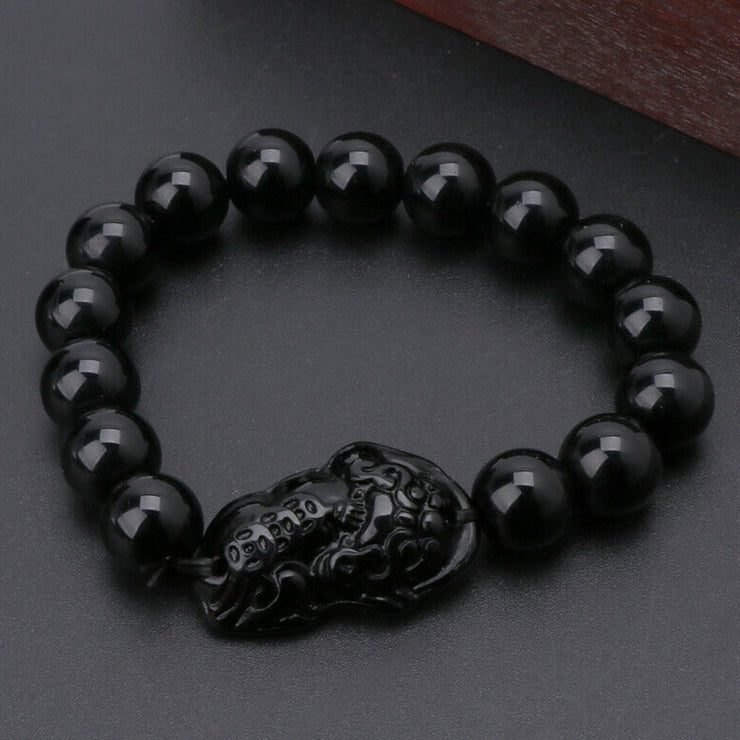 Obsidian Bead Bracelets