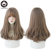 Long Wavy Synthetic Wigs Heat Resistant