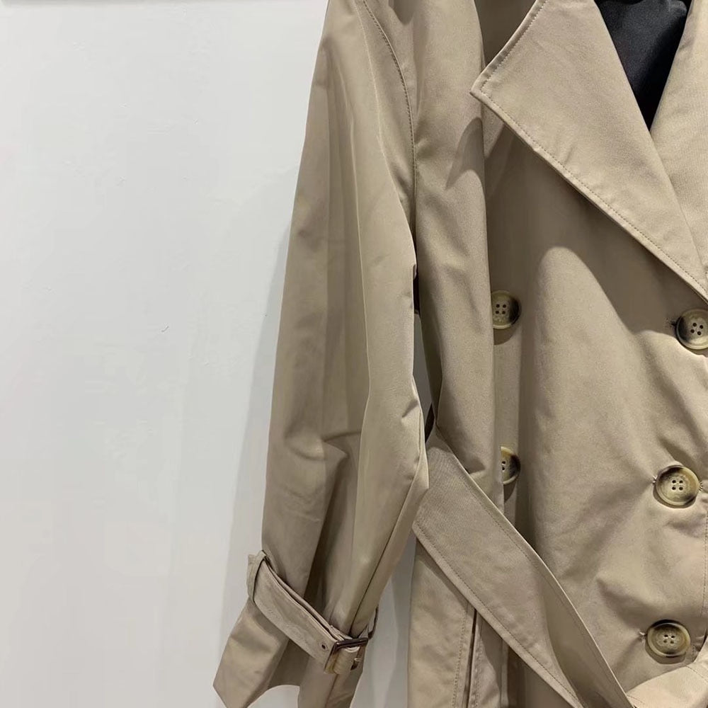 Double-Breasted Trench Coat