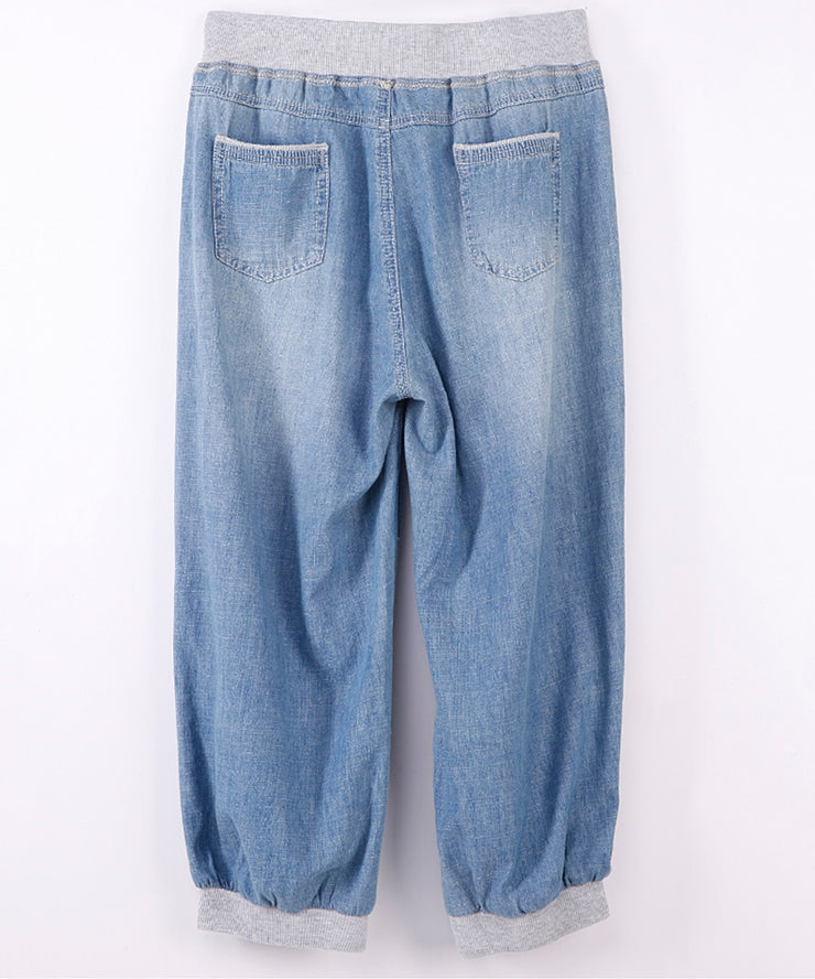 Loose Capris Denim Jeans