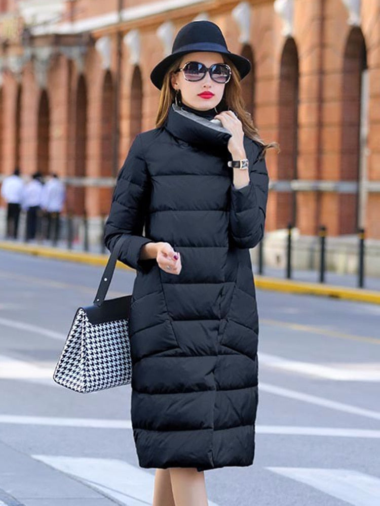 Thick Double-Sided Duck Down Coat