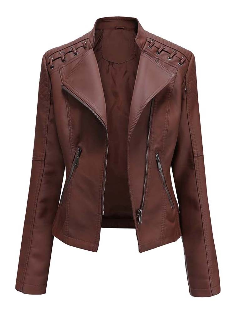 Long Sleeve Leather Jackets